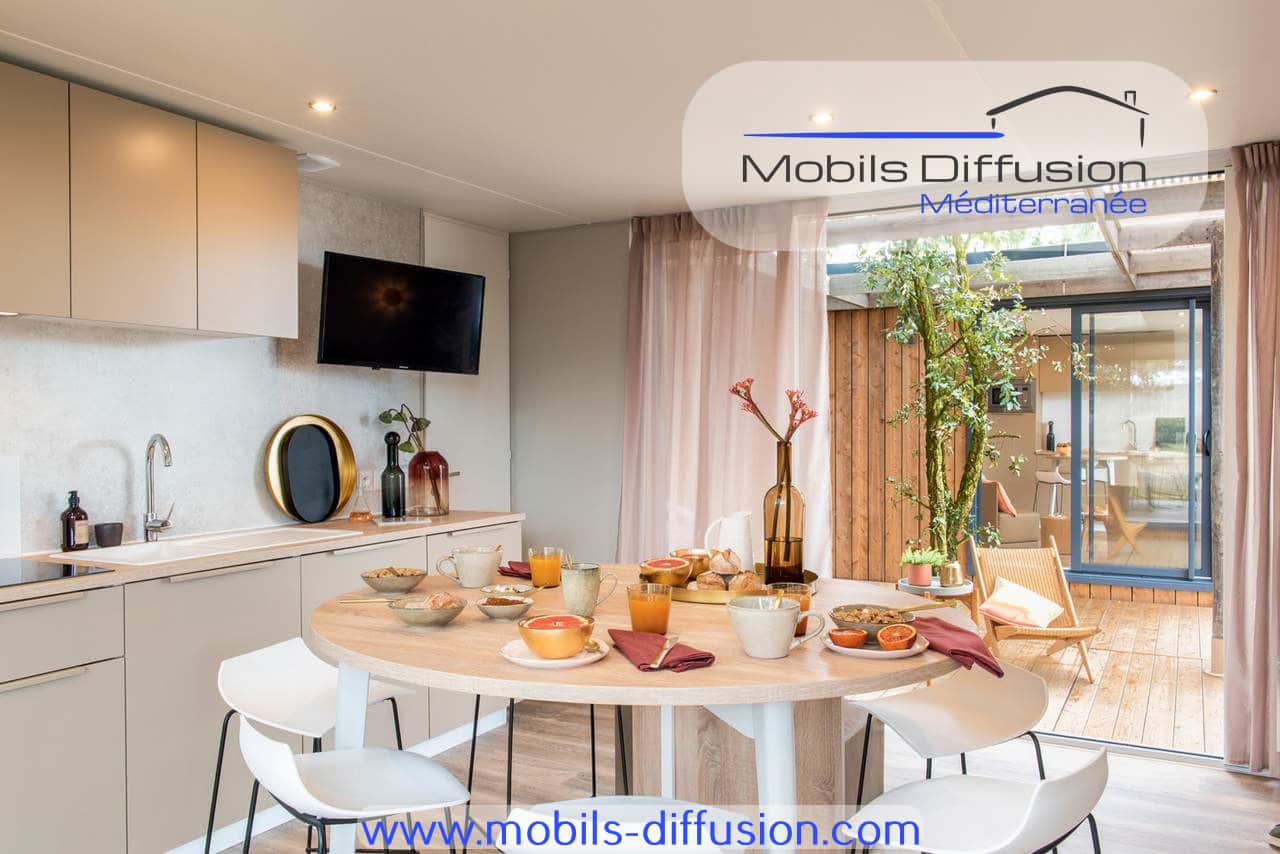 Mobils Diffusion - Mobil-home neuf O’hara Key West – 2 chambres – modèle 2023