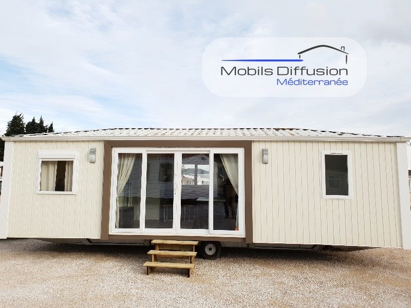 Mobils Diffusion - Mobil-home occasion – Trigano 3 chambres- 2014