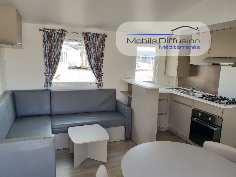 Mobils Diffusion - Mobil-home d’occasion Trigano – 3 chambres – année 2015