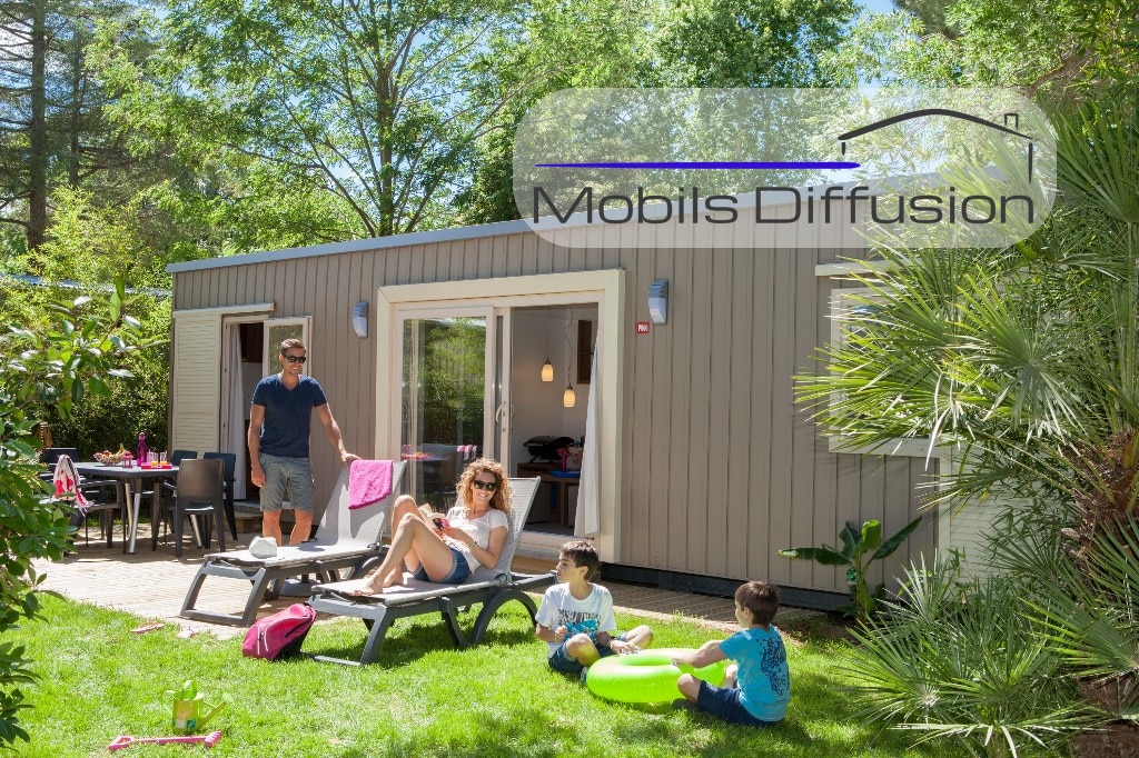 Mobils Diffusion - Mobil-home résidentiel – 3 chambres – 2 Salles de bains – année 2017