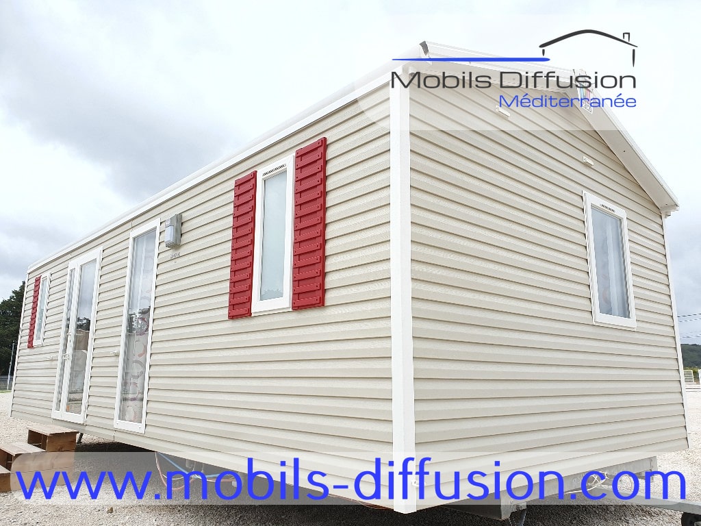 Mobils Diffusion - Mobil-home d’occasion RIDEAU – 2 chambres et climatisation