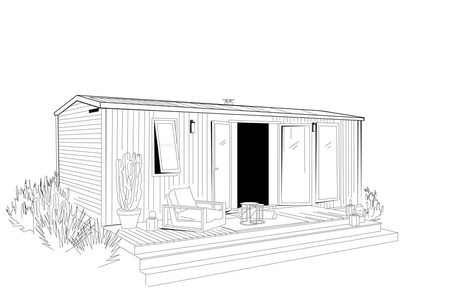 Mobils Diffusion - Mobil-home O’hara – 2 chambres 1 salle d’eau – 804 – 2025