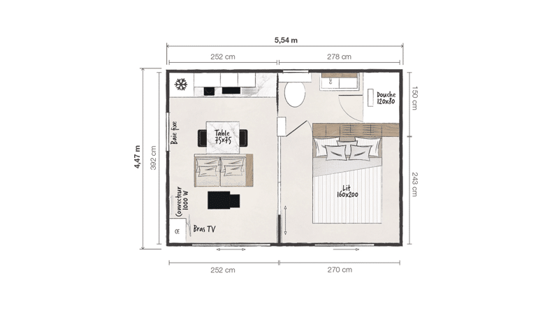 Mobils Diffusion - Mobil-home O’hara 1 chambre – Key West – 2024