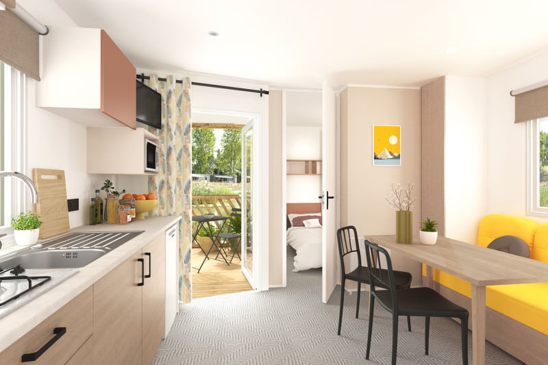 Mobils Diffusion - New mobile home IRM Loggia Compact – 2 bedrooms – Year 2023