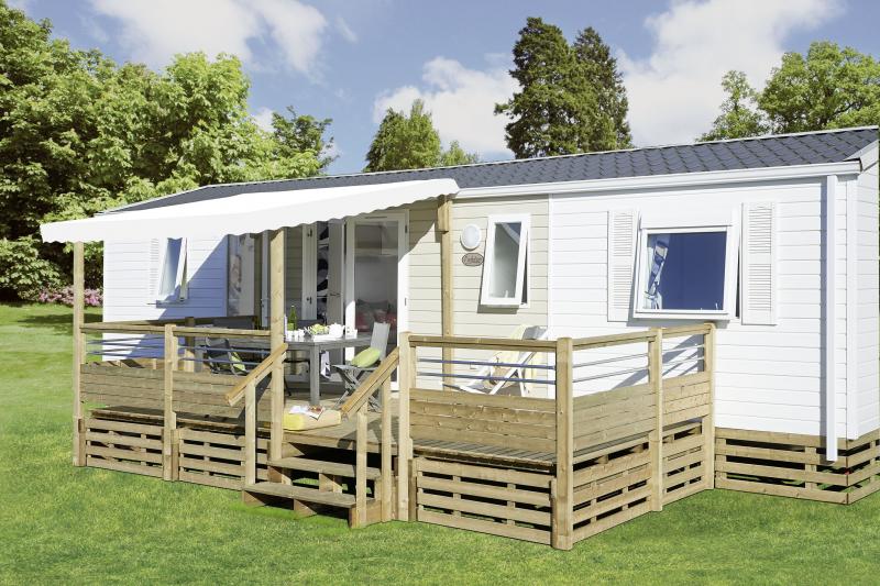 Mobils Diffusion - Comment acheter une terrasse en bois pour mobil-home?