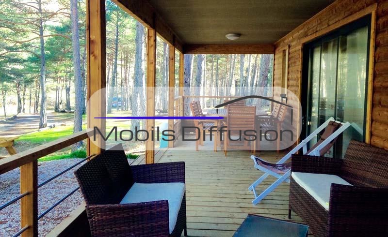 Mobils Diffusion - Pitch for mobile home in a campsite in the Alpes-Maritimes