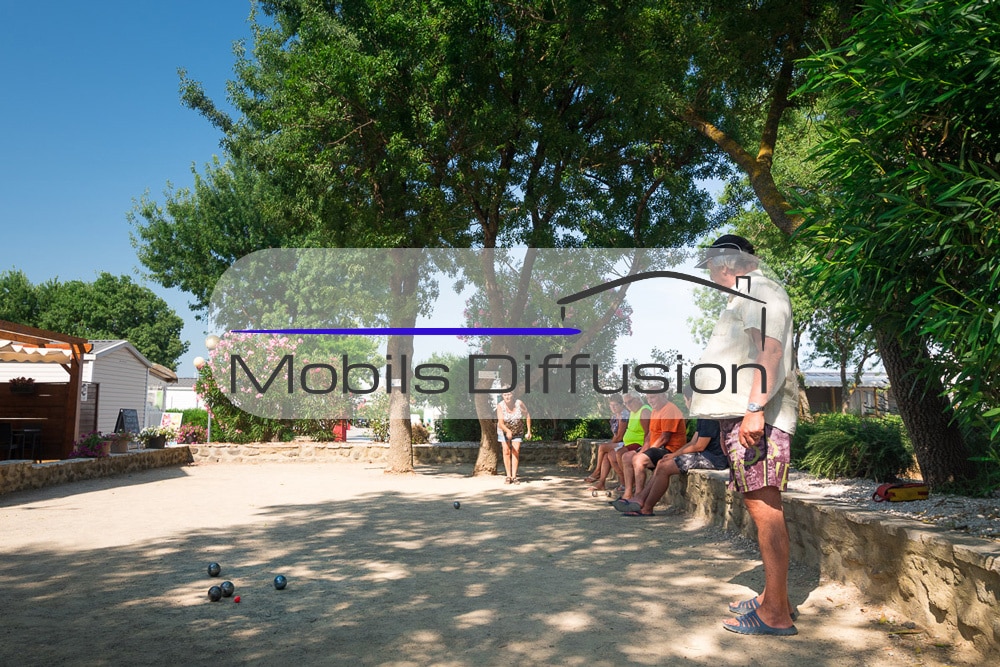Mobils Diffusion - Pitch for mobile home in a superb campsite in the Hérault