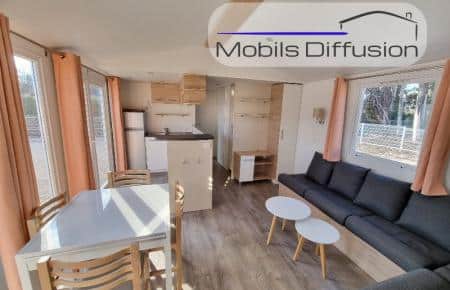 Mobils Diffusion - Mobil-home d’occasion – IRM 3 chambres et 2 salles d’eau – Luminosa