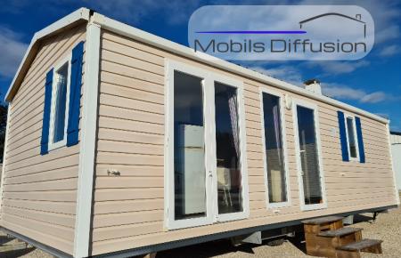 Mobils Diffusion - Second hand mobile home with 3 bedrooms and open kitchen