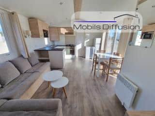 Mobils Diffusion - Mobil-home d’occasion – IRM Aventura – 3 chambres, 2 salles d’eau, climatisation