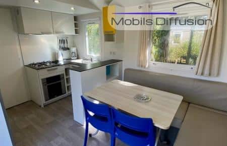Mobils Diffusion - Second hand mobile home of 3.00m width – 2 bedrooms – Year 2017