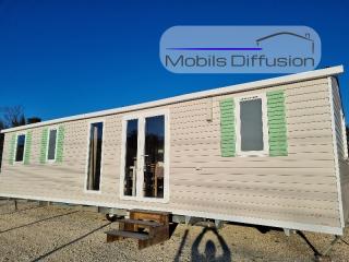 Mobils Diffusion - Mobil-home d’occasion – IRM Aventura – 3 chambres, 2 salles d’eau, climatisation