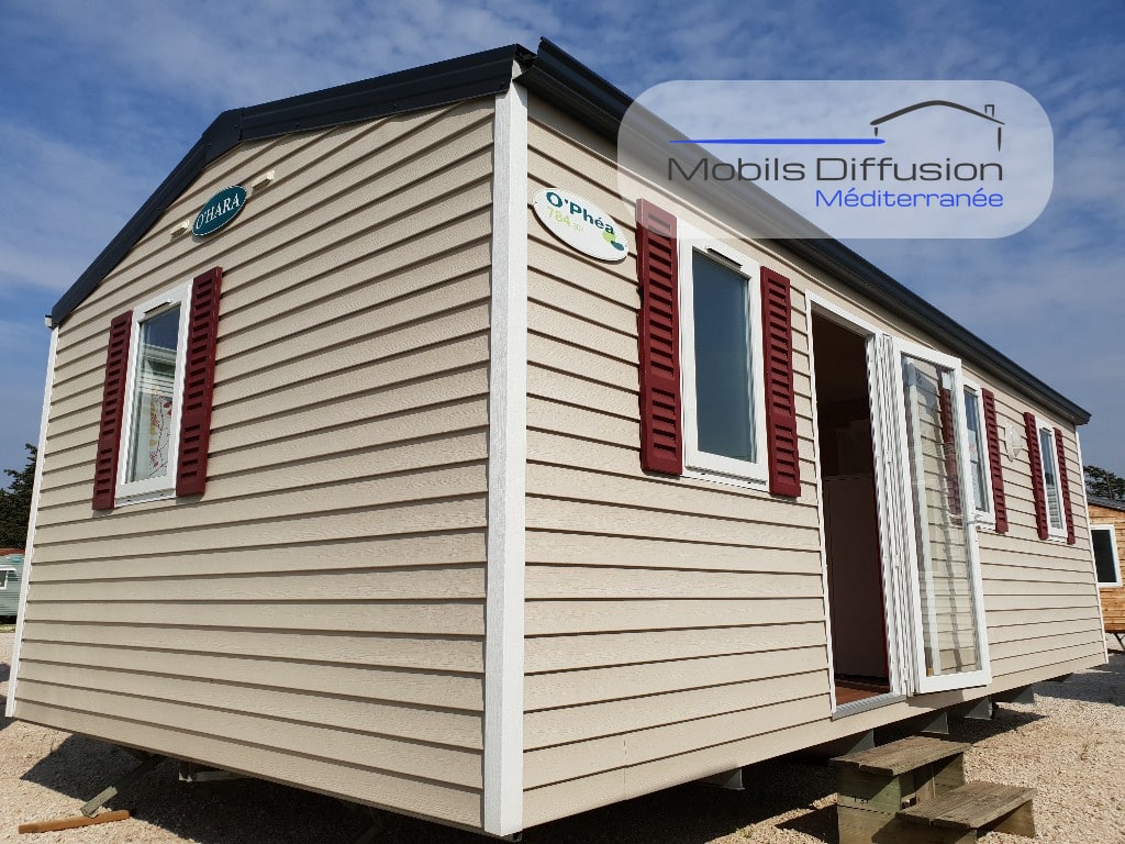 Mobils Diffusion - Mobil-home d’occasion 3 chambres / 8 couchages / O’hara