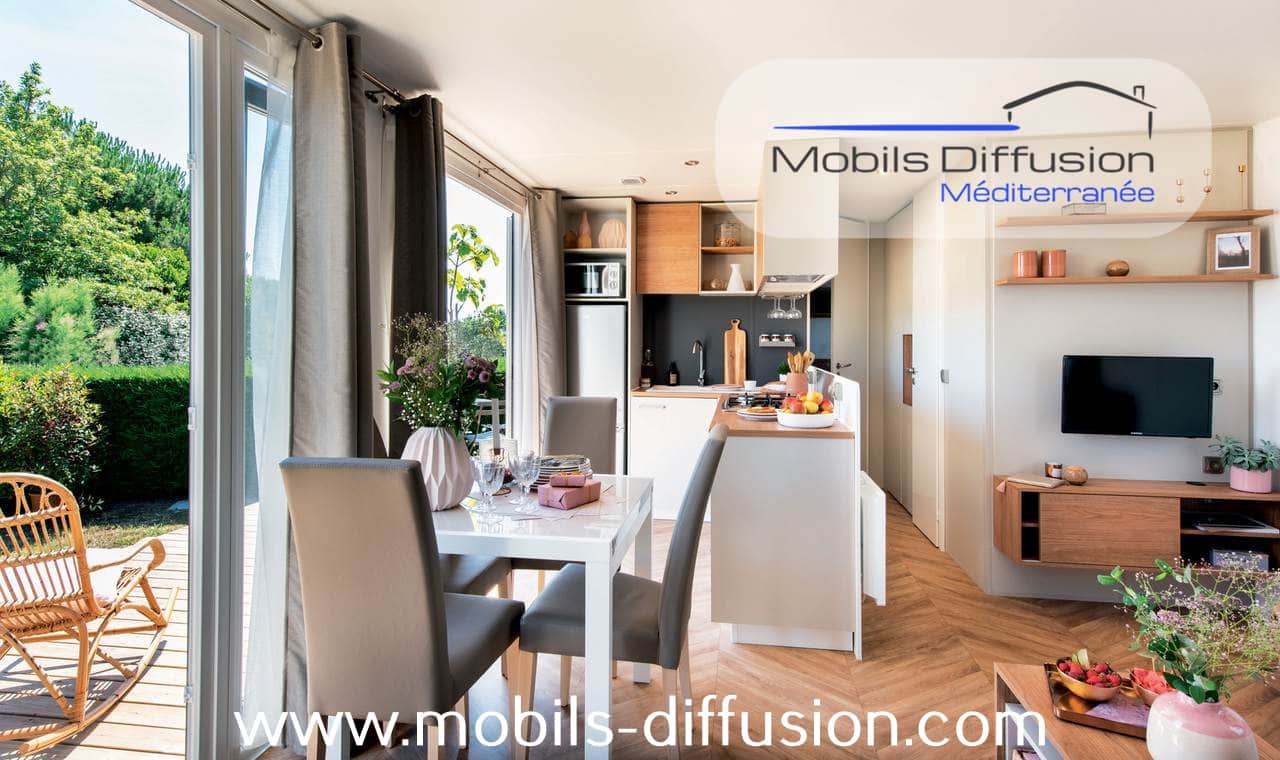 Mobils Diffusion - Mobil-home neuf IRM Clair De Lune / résidentiel / modèle 2022