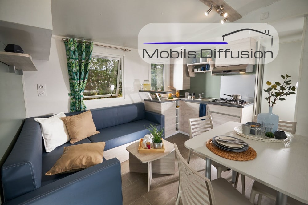 Mobils Diffusion - Mobil-home neuf Trigano évolution 33/ 3 chambres / 2020
