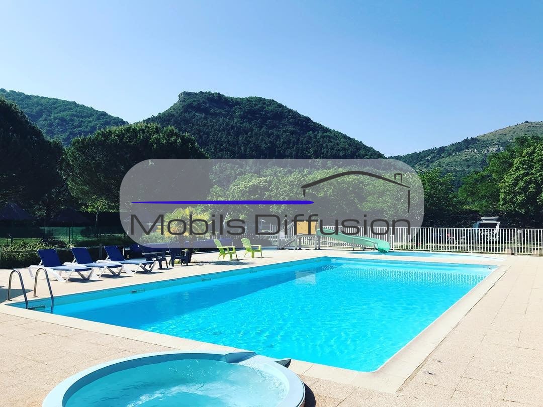 Mobils Diffusion - Mobile home plot in a campsite in the heart of the Ardèche