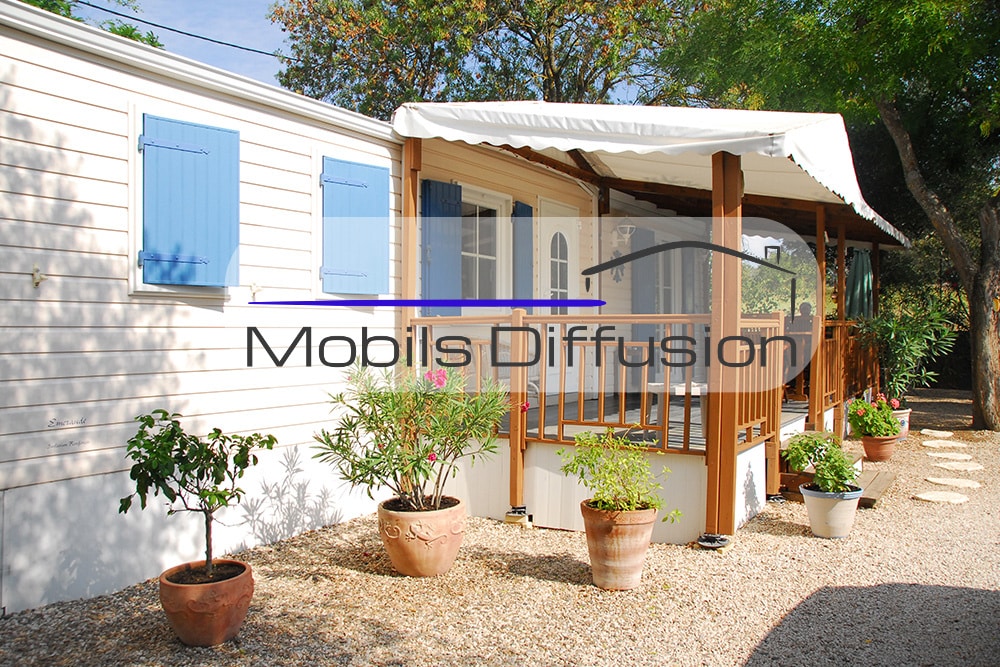 Mobils Diffusion - Plot for mobile home in residential park of Occitania