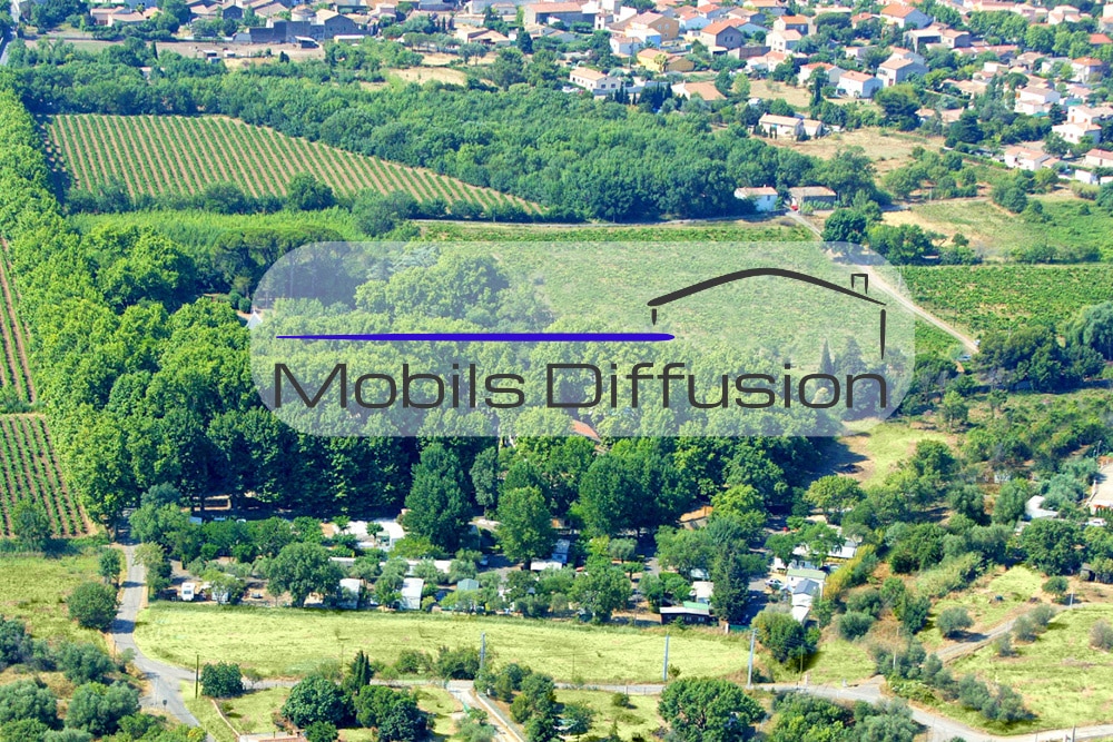 Mobils Diffusion - Plot for mobile home in residential park of Occitania