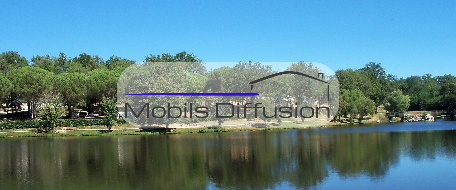 Mobils Diffusion - Parcelle pour mobil-home dans camping proche d’un lac de l’Aveyron 12
