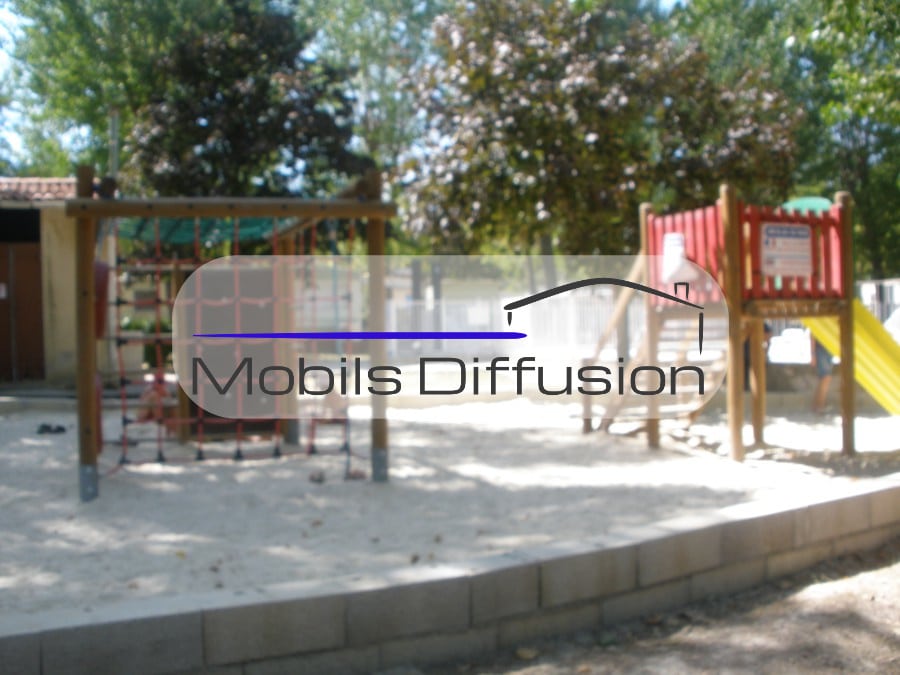 Mobils Diffusion - Plot for mobile home in a campsite in the Hérault