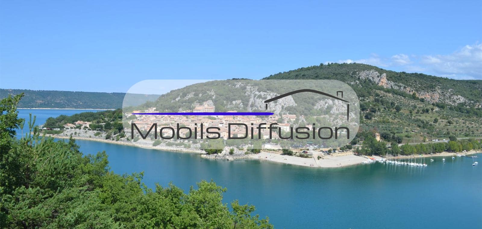 Mobils Diffusion - Parcelle pour mobil-home dans un camping des Gorges Du Verdon