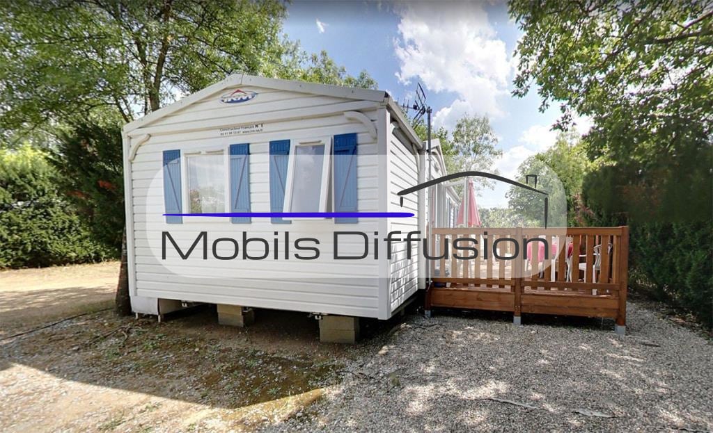 Mobils Diffusion - Plot for mobile home in a family campsite in the Ardèche