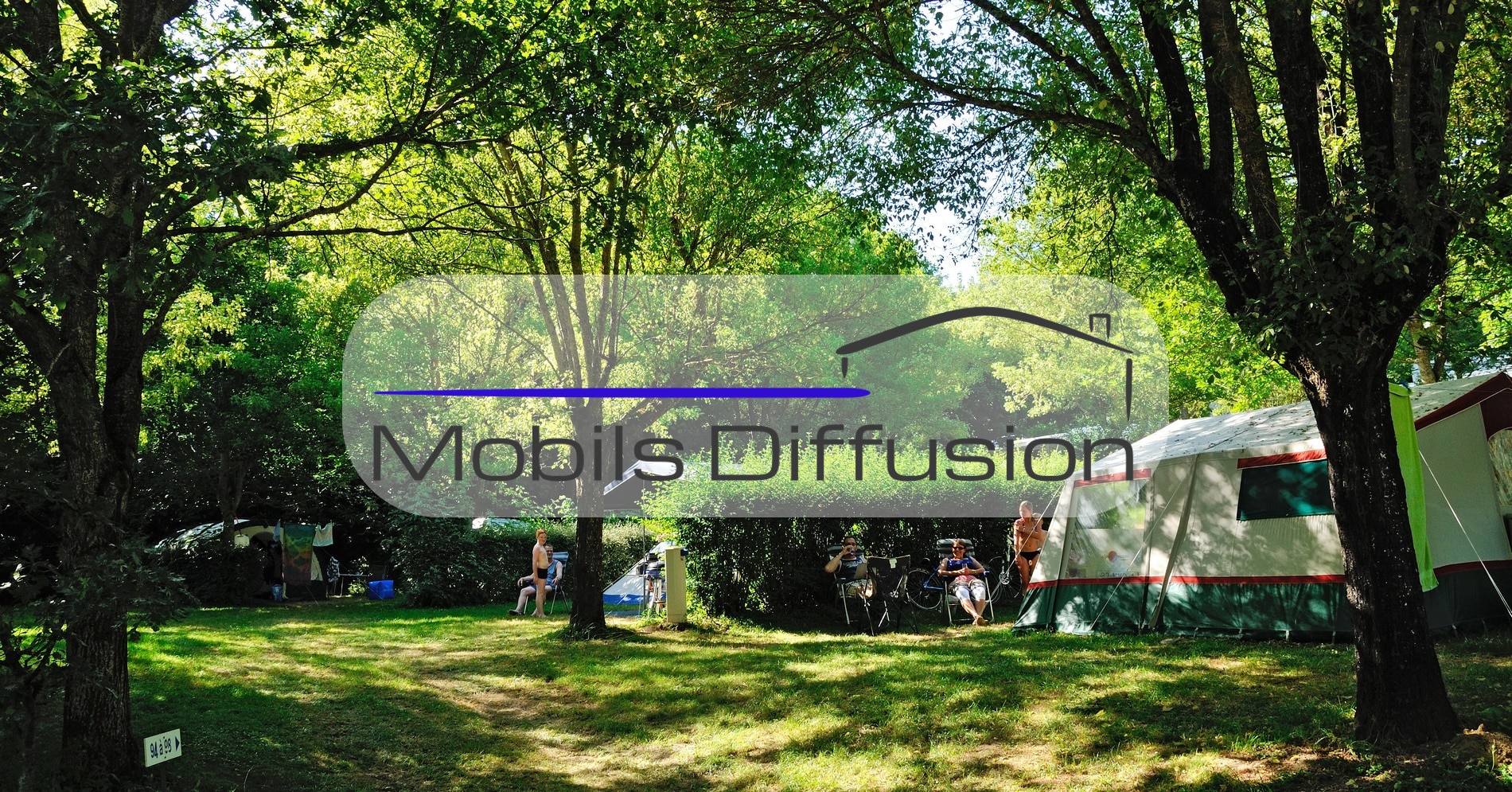 Mobils Diffusion - Plot of land for mobile home in a beautiful campsite in Occitania