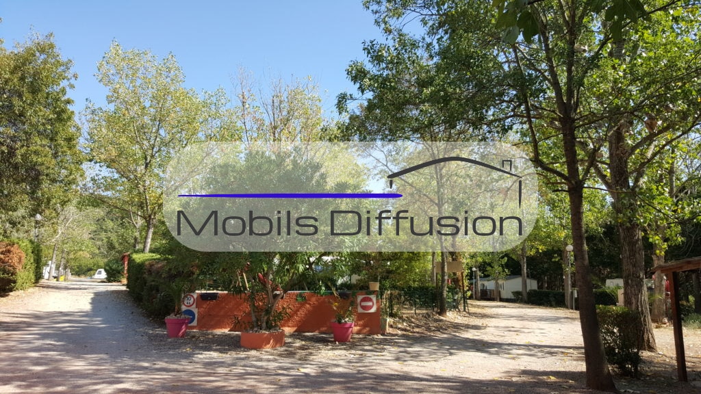 Mobils Diffusion - Parcelle mobil-home en Occitanie dans camping ouvert à l’année