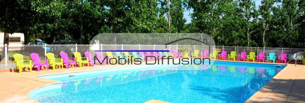 Mobils Diffusion - Parcelle mobil-home en Occitanie dans camping ouvert à l’année