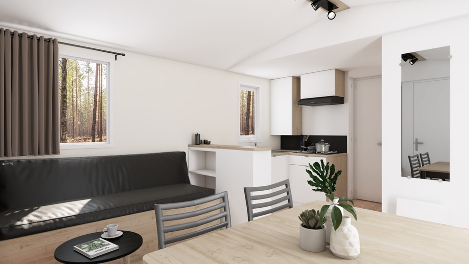 Mobils Diffusion - Mobil-home Trigano 3 chambres et 2 salles de bains neuf – Nest 40.3 – 2023