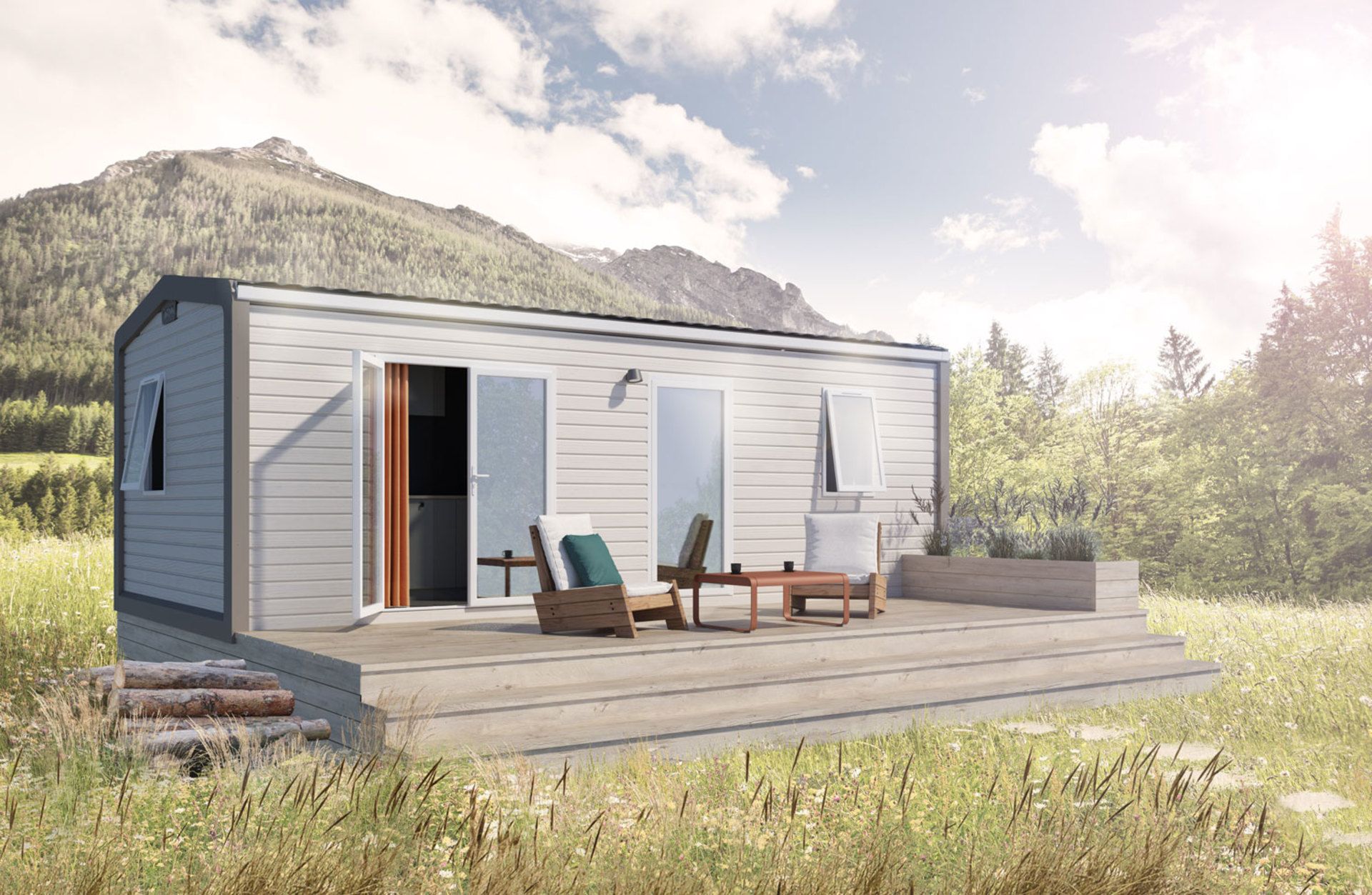Mobils Diffusion - Mobil-home IRM – 2 chambres 1 salle d’eau – Super Mercure Riviera- 2025