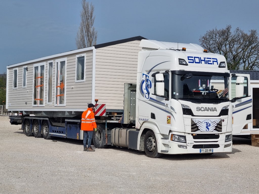Mobils Diffusion - How to transport your mobile home in France and Europe?