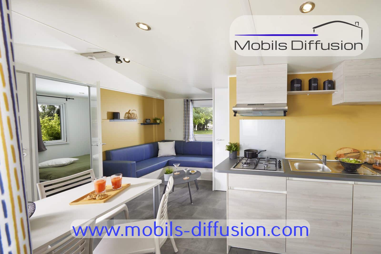 Mobils Diffusion - Mobil-home neuf – Trigano Evolution 2 chambres – 2022