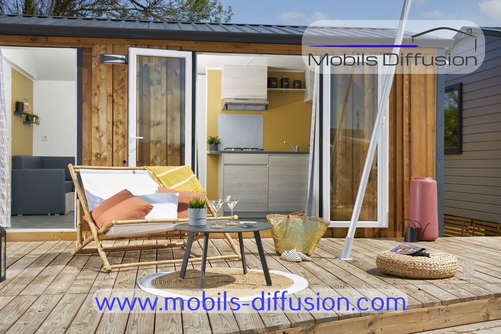Mobils Diffusion - New mobile home Trigano evolution 29 / 2 bdrms / 2022