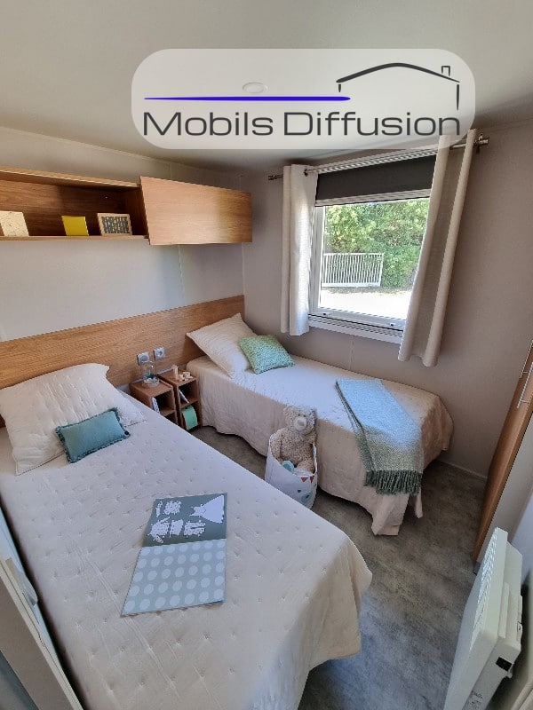 Mobils Diffusion - Mobil-home IRM Habitat 2 chambres avec suite parentale neuf – Jasmin – 2023