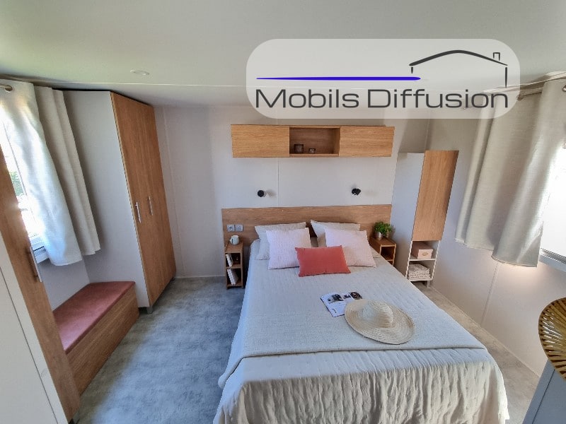 Mobils Diffusion - Mobil-home IRM Habitat 2 chambres avec suite parentale neuf – Jasmin – 2024