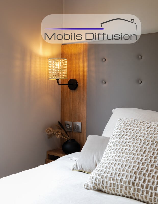 Mobils Diffusion - Mobil-home IRM Habitat 3 chambres neuf – Soleil Levant – 2024