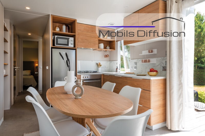 Mobils Diffusion - Mobil-home IRM Habitat 3 chambres neuf – Soleil Levant – 2024