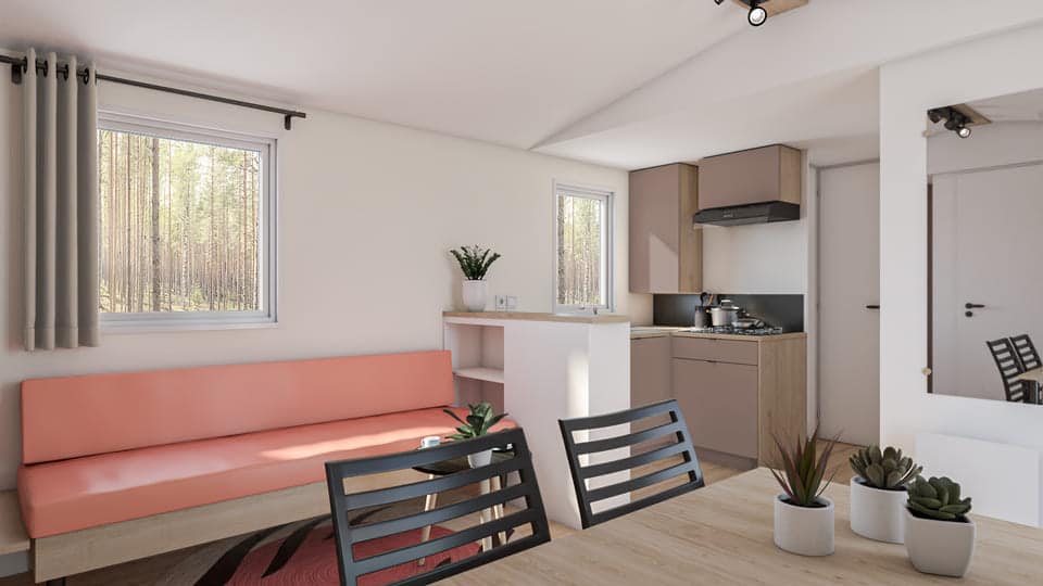 Mobils Diffusion - Mobil-home Trigano – 3 chambres 2 salles d’eau – Nest 40.3 – 2025