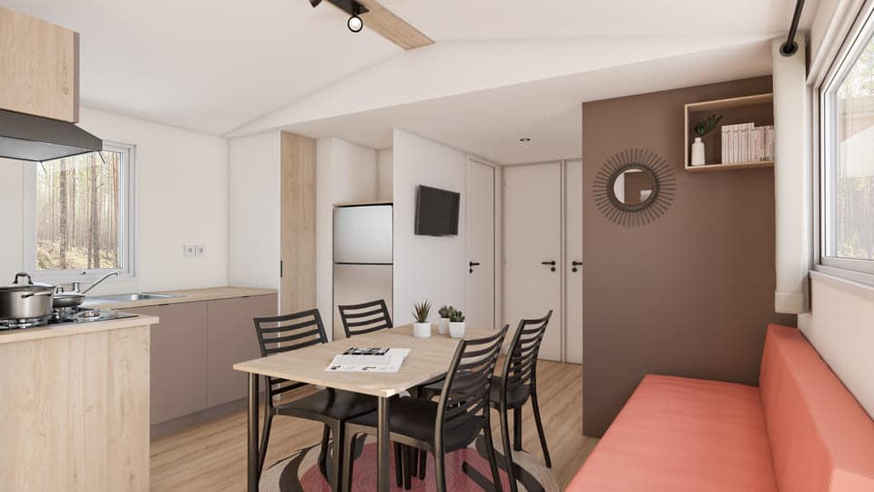 Mobils Diffusion - Mobil-home Trigano – 4 chambres 2 salles d’eau – Nest 40.4 – 2025
