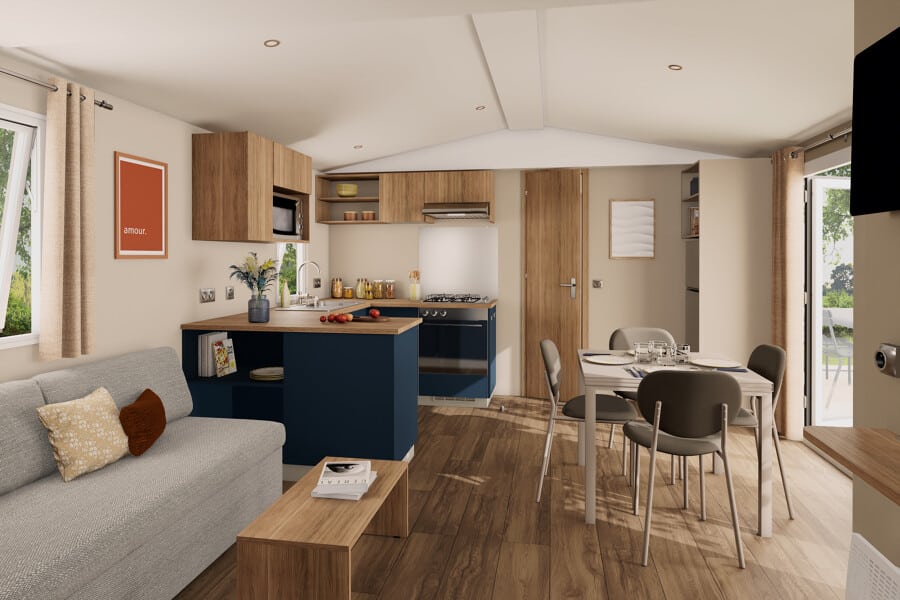 Mobils Diffusion - Mobil-home IRM – 3 chambres et 2 salles d&rsquo;eau – Violette – 2026