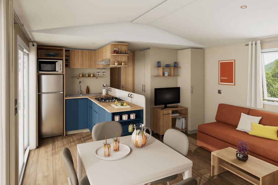 Mobils Diffusion - Mobil-home IRM – 3 chambres et 2 salles d&rsquo;eau – Pivoine- 2026