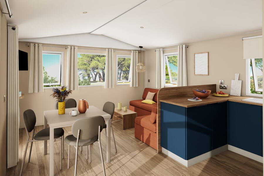 Mobils Diffusion - Mobil-home IRM – 2 chambres 1 salle d’eau – Tournesol – 2026